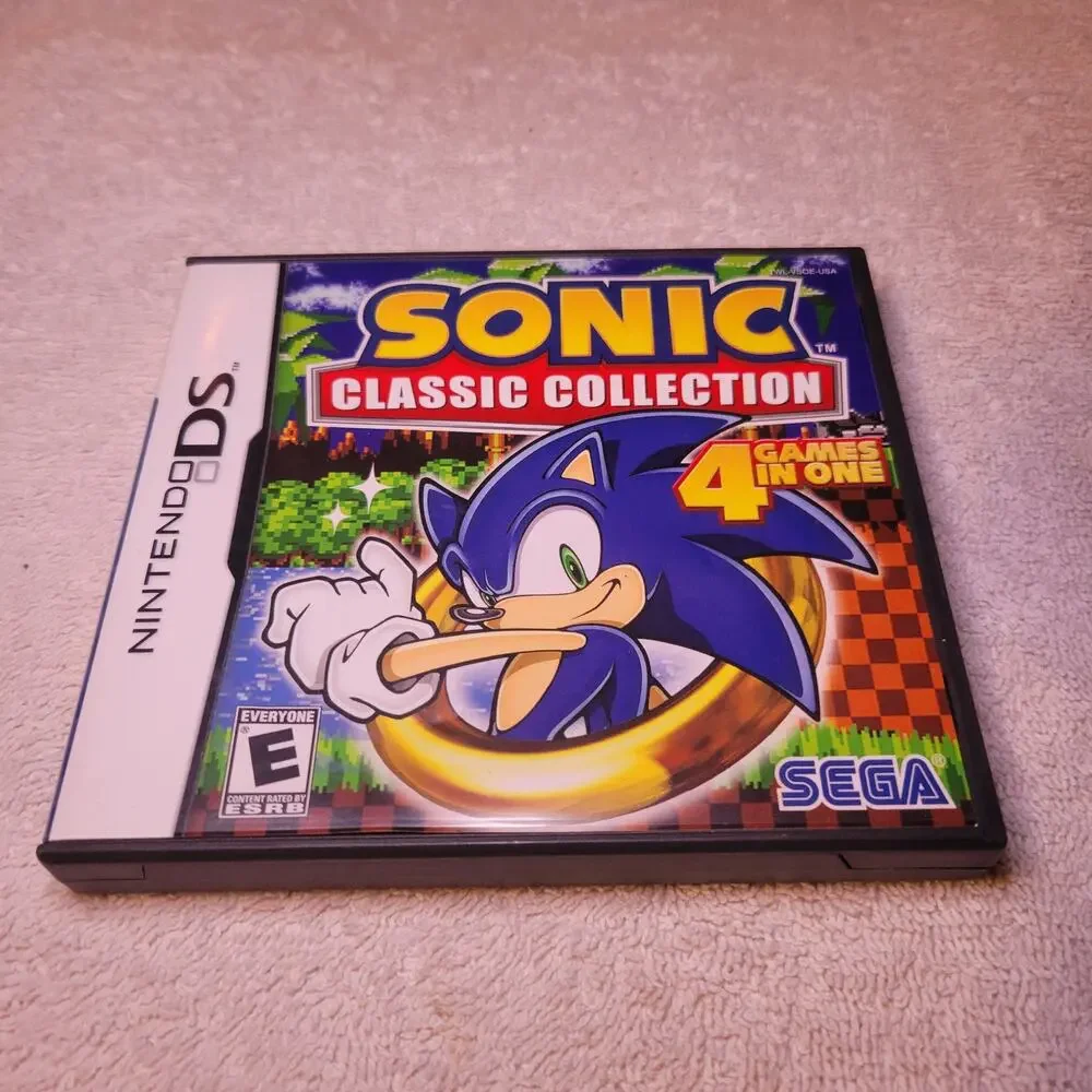 Sonic Classic Collection - Nintendo DS 2010 -Case and Insert ONLY -NO game